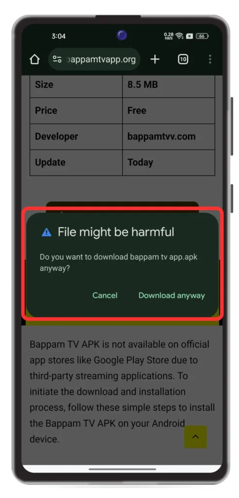 Bappam TV App 2