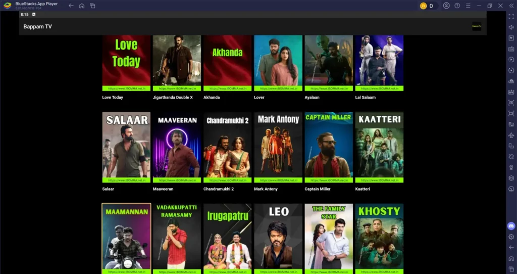 Bappam TV APK For PC using Emulators